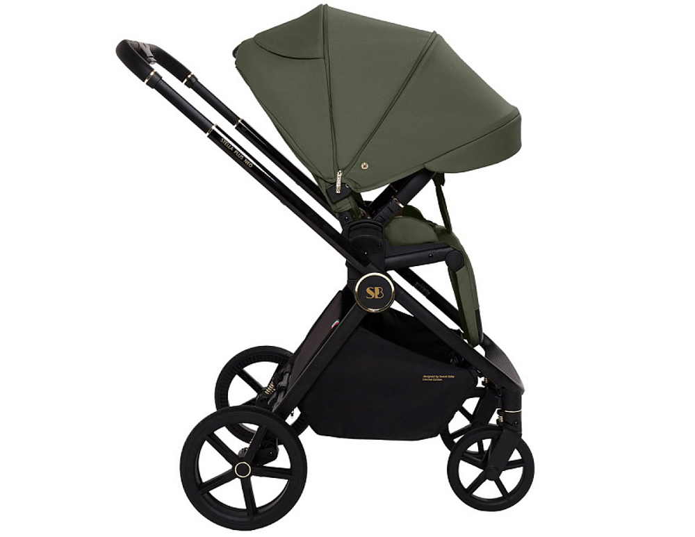 Детская коляска Sweet Baby Stella Plus Therma 2 в 1 427416 Green