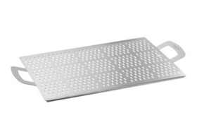 Поднос для римской пиццы 25*40 см. перфорир. алюмин. Gimetal