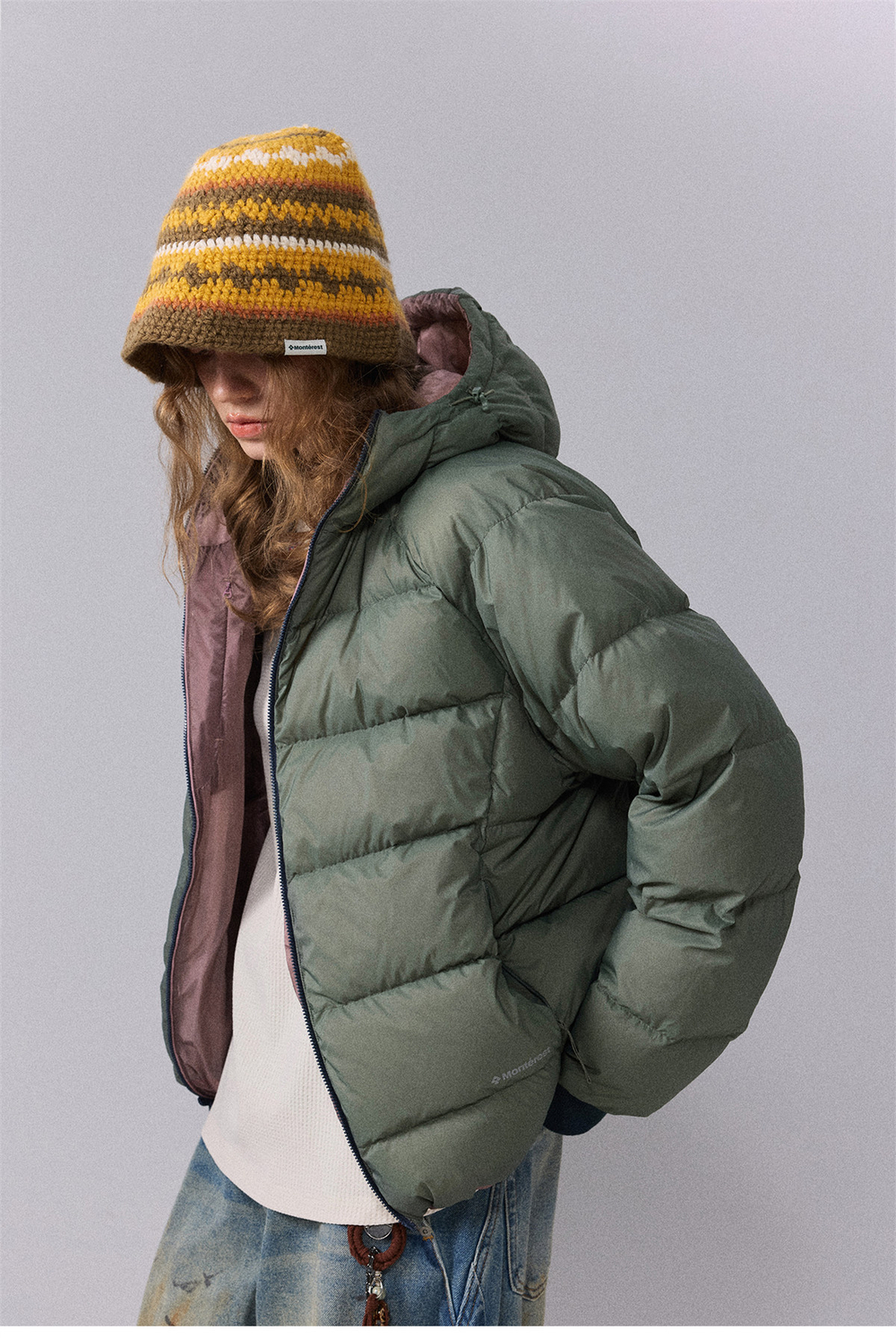 Пуховик Nothomme Женский Monterest Reversible Outdoor Down Jacket