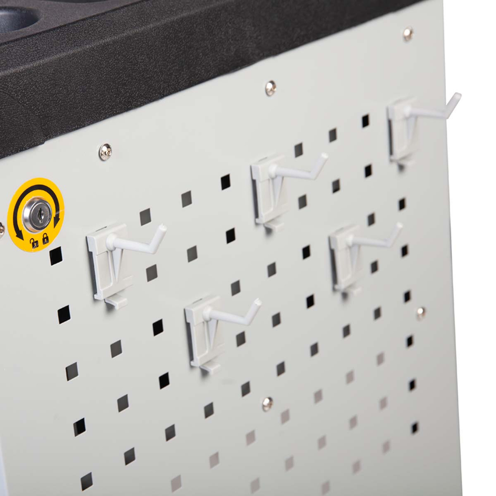 WDK-713 Тележка инструментальная открытая, 3 ящика