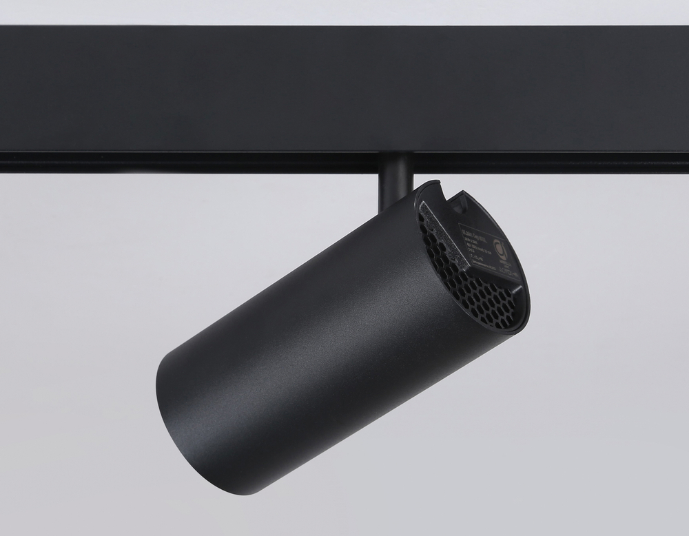 Светильник светодиодный для шинопровода Magnetic GL3841 BK черный 20W 4200K 48V IP20 24° D67*138