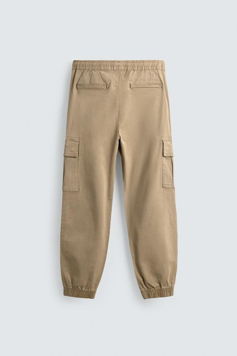 ZARA БРЮКИ КАРГО SLIM FIT, БЕЖЕВЫЙ