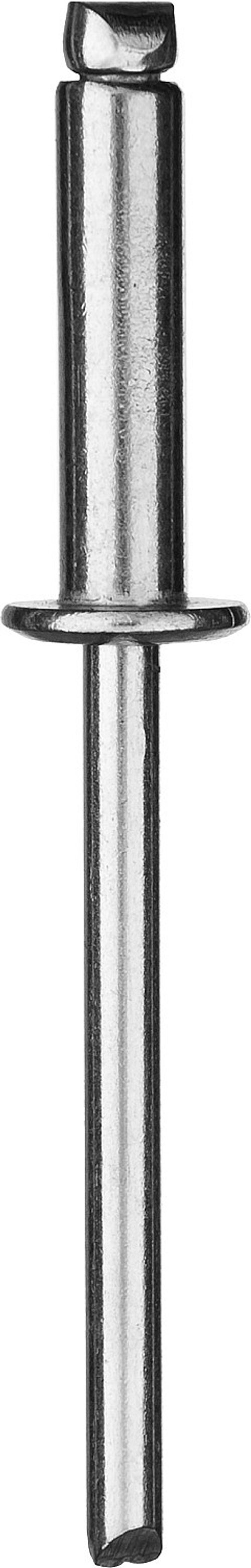 Заклепки из нержавеющей стали, 4,0x16 мм, 500 шт, ЗУБР Профессионал