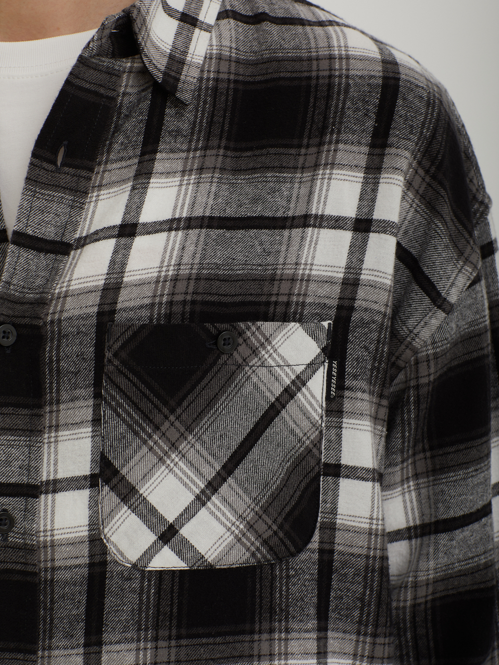 Мужская Рубашка Flannel Check