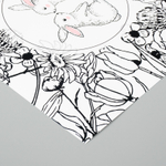 Бумага для скрапбукинга "Милые зайчики"