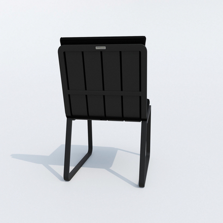 Стул Ideal Patio ГИРА черный - каркас карбон