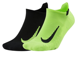 Теннисные носки Nike Multiplier No Show 2P - Multikolor
