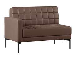 Секция с подлокотником двухместная правая Shoko SH-1P.02(R) экокожа Oregon 26