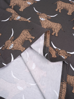 Платье трапеция Mjölk Бычки, с коротким рукавом