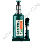 KRAFTOOL DOUBLE RAM, 4 т, 170 - 420 мм, с увеличенным подъемом, двухштоковый бутылочный домкрат (43463-4)