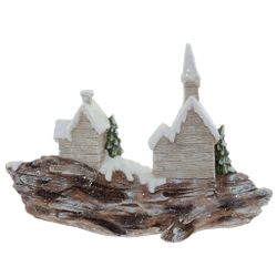 GAEM Фигурка декоративная "Домик" (подсветка, 3xAAA), L66 W23 H48 см