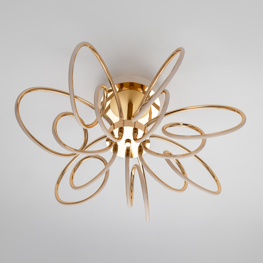 Citilux SALMA SMART CL224A172 RGB LED Умная люстра Золото