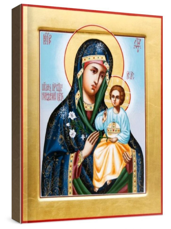 Неувядаемый Цвет (рукописная икона)