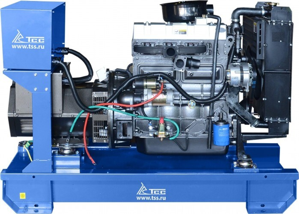 Электростанция дизельная ТСС АД- 30С-Т400-1РМ16 (TTD 42TS) открытая 028433