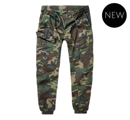 Brandit RAY VINTAGE PANTS woodland