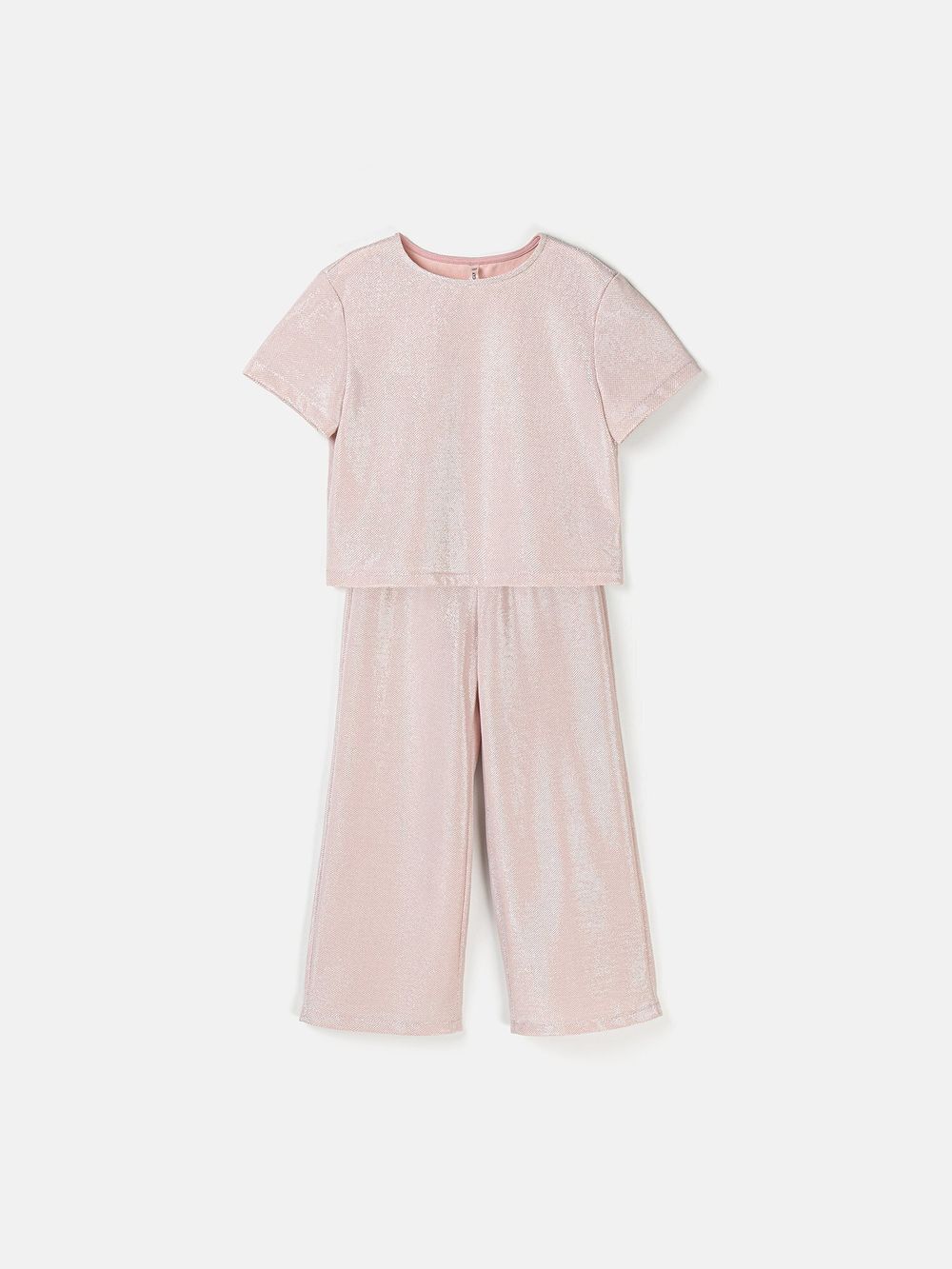 Костюм из люрекса "Розовая дымка"