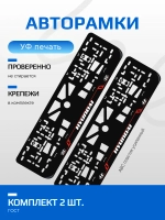 Автомобильные рамки. Hyundai LAIN RED 2 шт