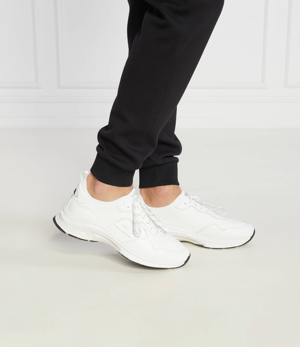 Кроссовки LUX FINESSE Maison Karl Sock Karl Lagerfeld - белый(KL53138)