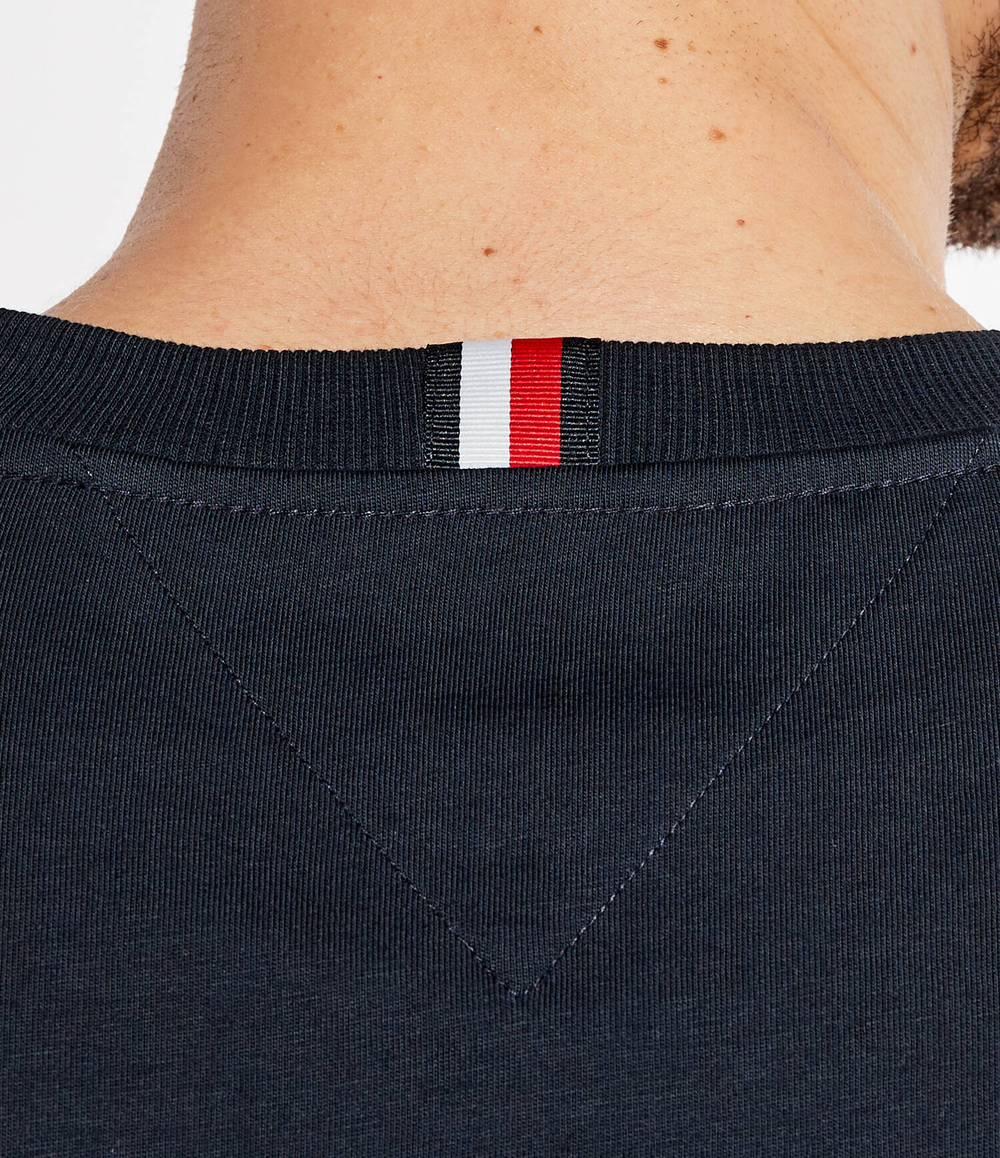 Футболка BOUCLE H EMBRO Tommy Hilfiger - темно-синий(MW0MW34436)