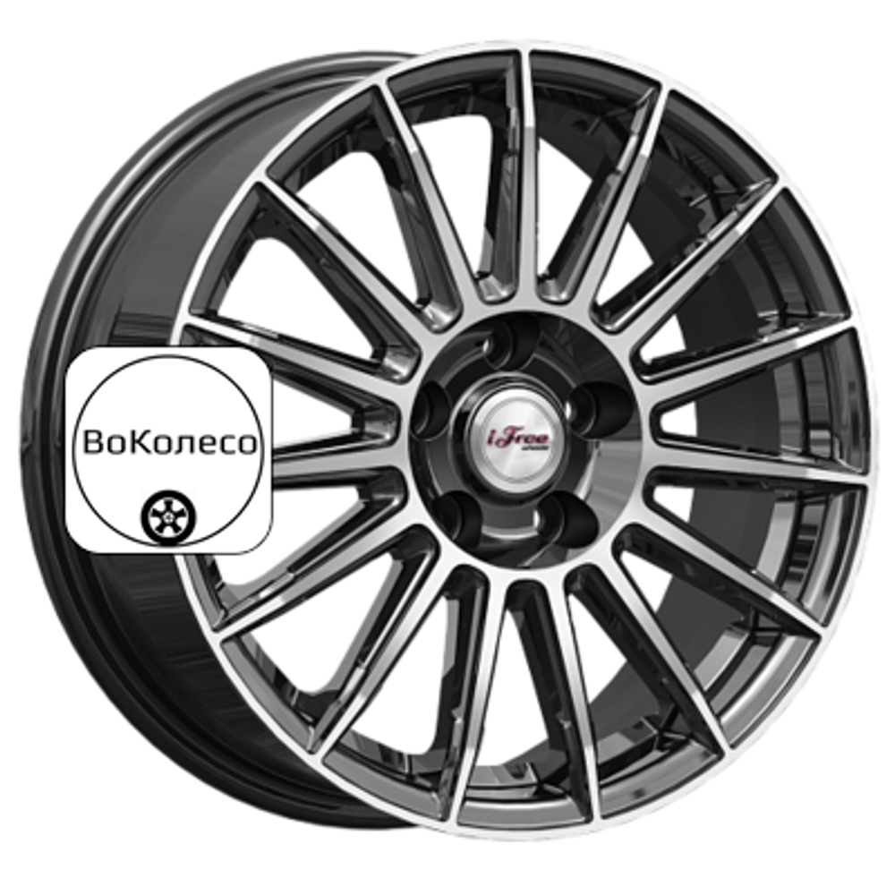 6,5x16/5x114,3 ET46 D66,1 Азур (КС1052) Блэк Джек iFree