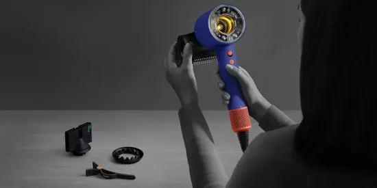 Фен Dyson Supersonic Nural HD16, синий/оранжевый (Vinca blue/Topaz orange) EU