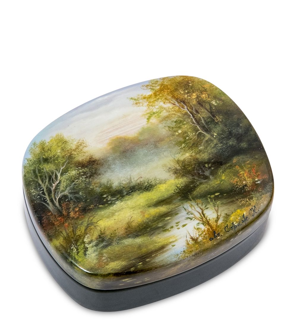 Народные промыслы ШК-20/55 Шкатулка «Лето» исп. Стриж К