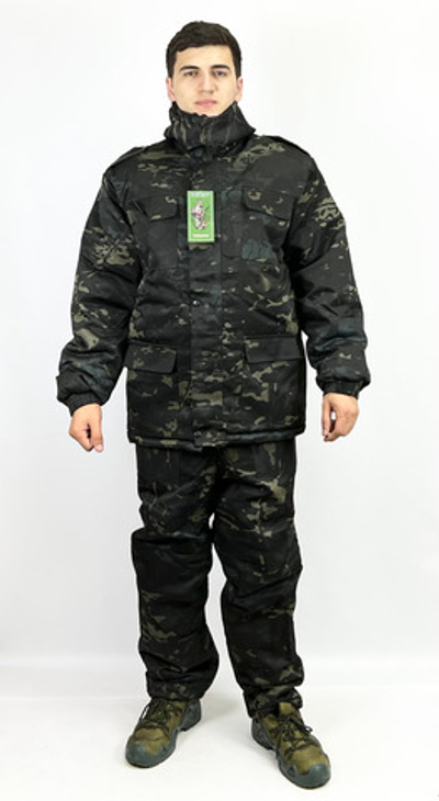 Костюм камуфляжный зимний