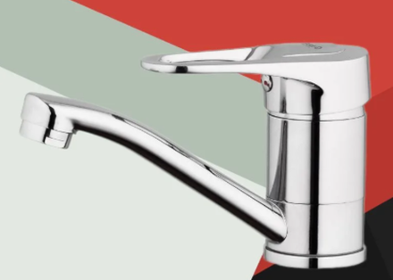 G-LAUF Смеситель для кухни короткий.изл 4РВ-1043/4Т4-B043