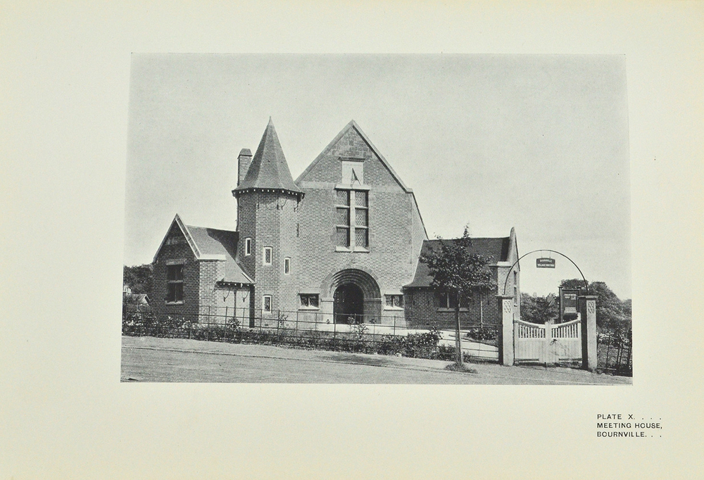 Harvey, William Alexander. The model village and its cottages: Bournvill.London : B.T. Batsford.1906
