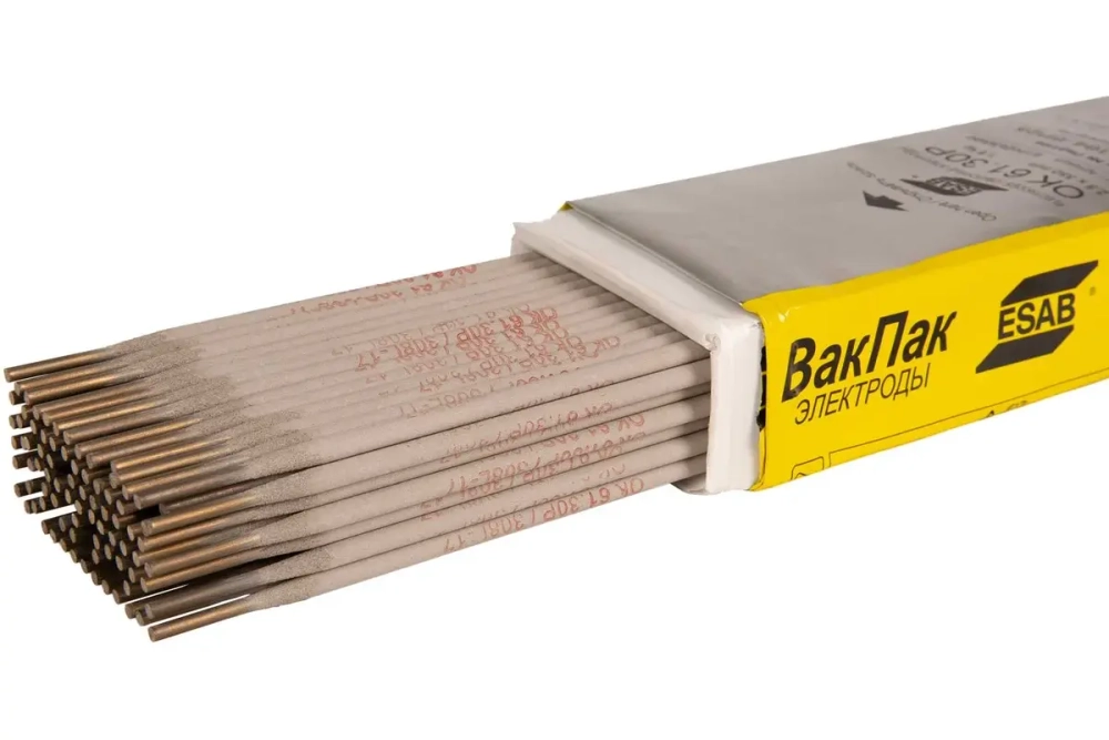 Электроды сварочные по нержавеющей стали OK 61.30 3,2x350 (1,7кг) ESAB