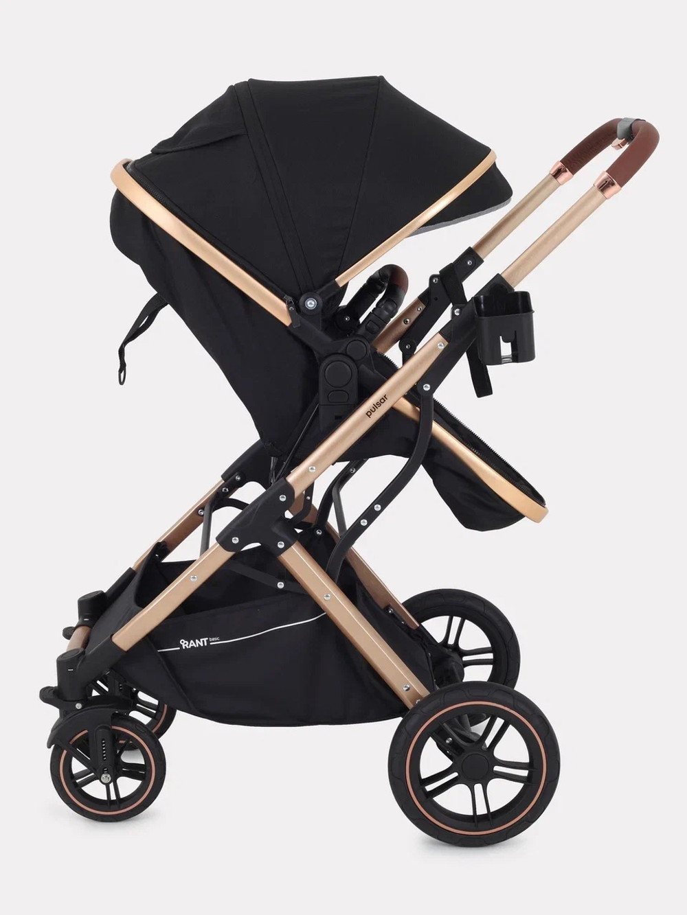 Коляска трансформер Rant Basic Pulsar Gold Black