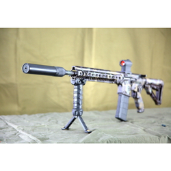 ДТКП закрытого типа RD Standart для карабина Сайга-9, TR-9 (9х19, .345ТК, М16х1 правая) Титан, Русский дракон