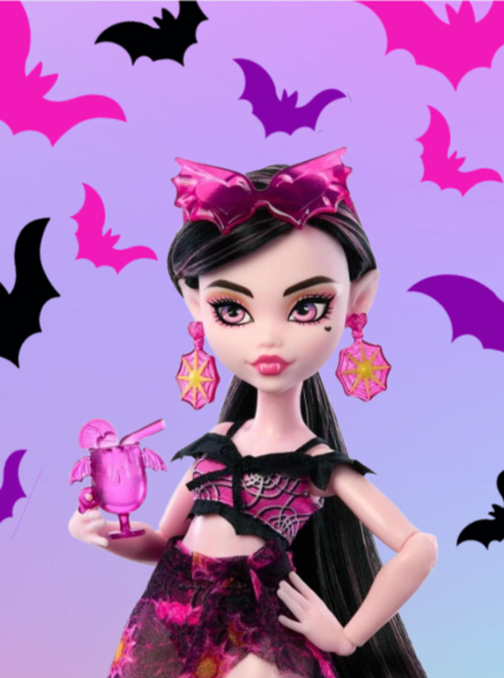 Кукла Monster High «Spring Break Draculaura» HRP66 — летняя серия