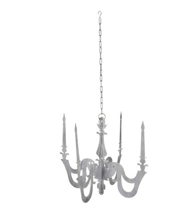 Декор подвесной "Канделябр" 49xH40см + 50см подвес, металл