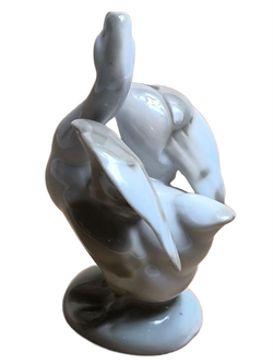Фарфоровая статуэтка "Гусь" (ГФЗ) СССР, 1957-1960 гг.
