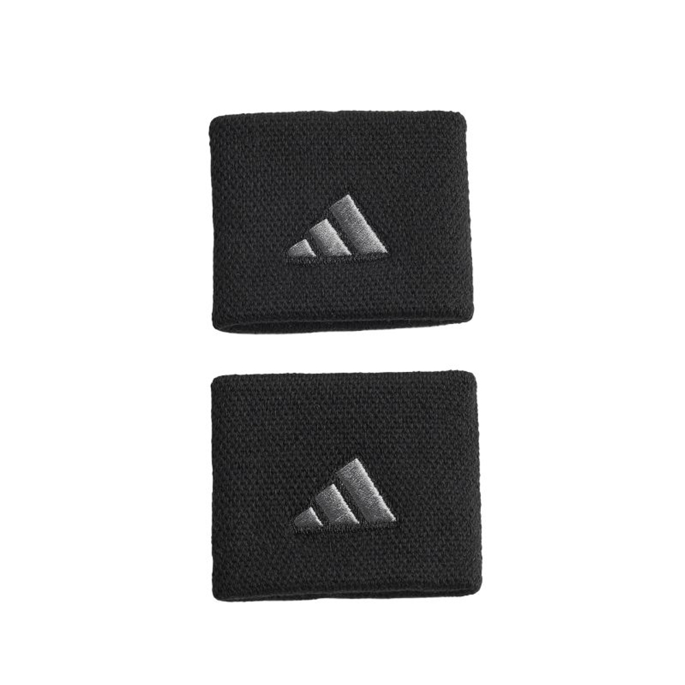 Напульсник теннисный Adidas Tennis Short 2P - black/iron metallic