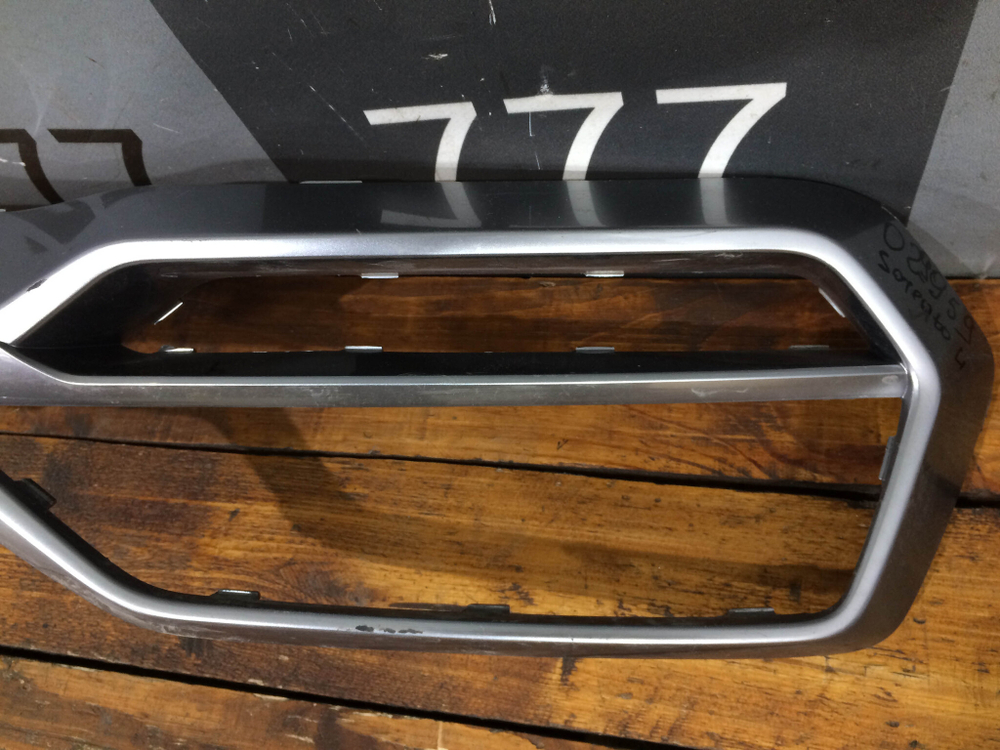 Накладка заднего бампера Kia Sorento 4 (MQ4) 20-нв Б/У Оригинал 86670P2010