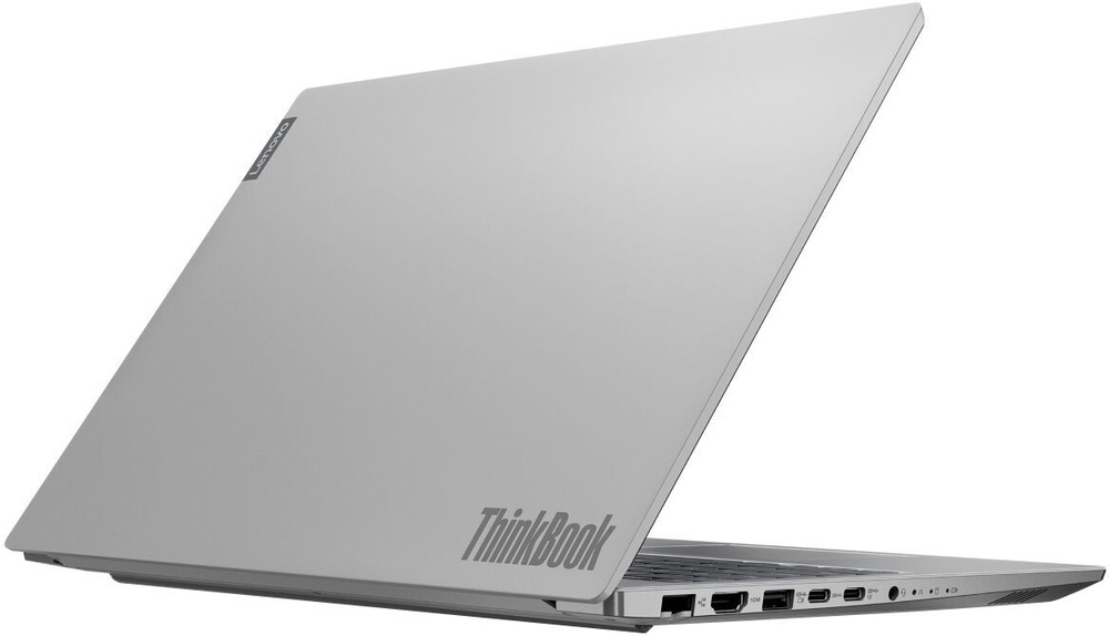 Ноутбук Lenovo ThinkBook 15-IIL - 15.6;, 1920x1080 (Full HD), Intel Core i3 1005G1 1200MHz, SODIMM DDR4 4GB, SSD 128GB, Intel UHD Graphics, Bluetooth, Wi-Fi, FPR, noDVD, 3cell, Серый, ОС не установлена, 20SM002HRU