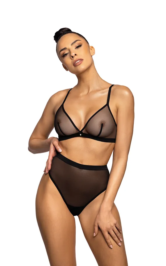 Бюстгальтер M-0193-0 Aggie Czarny