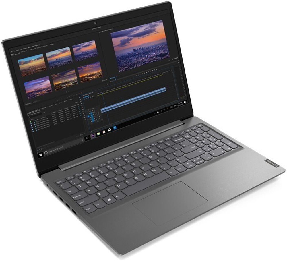 Ноутбук Lenovo V15-IGL (82C30023RU) 15.6;(1920x1080)TN/ Pen-N5030(1.1ГГц)/ 4Гб/ 256Gb SSD/ UHD Graphics 600/ нет DVD/ Без ОС/ Серый