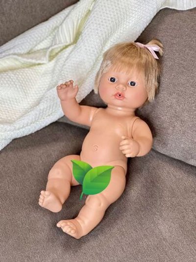 Кукла BERJUAN виниловая 38см Newborn без одежды (7057)