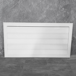 Решетка алюминиевая с гравитационными жалюзи 520х520мм