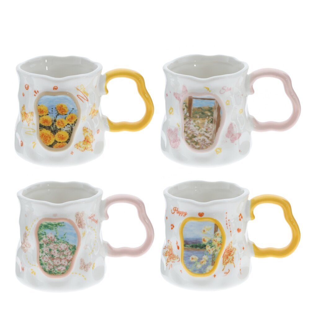 GAEM Кружка, 350 мл, L14 W10 H9,5 см, 4в.