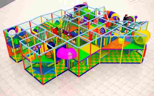 Детский игровой лабиринт «Краски веселья»