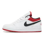 Кроссовки Air Jordan 1 Low GS White Gym Red