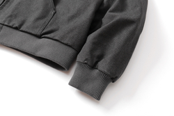 Куртка SHADOW CANVA HOOD COAT, серый-темный