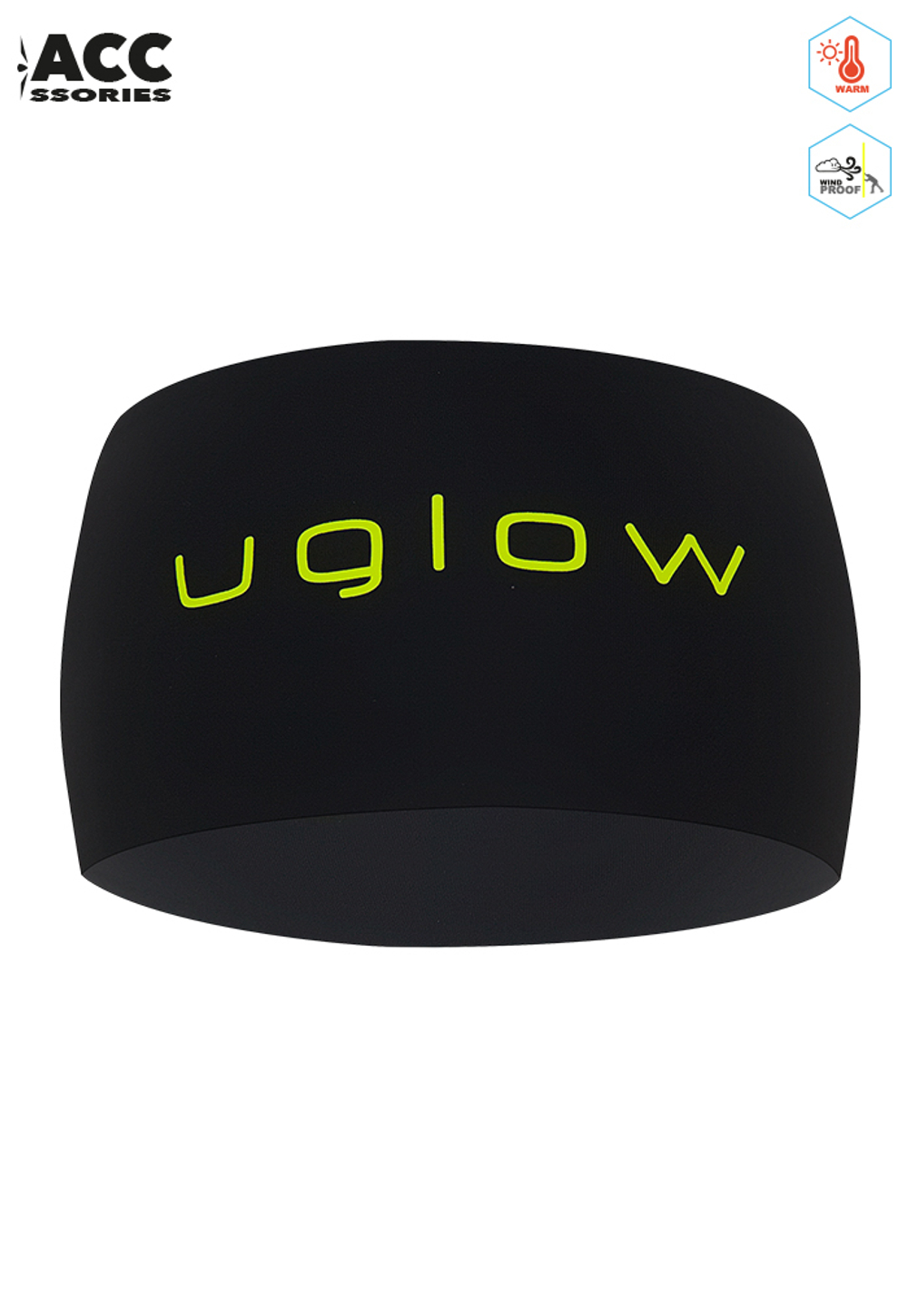 ПОВЯЗКА RUN HEADBAND | BLACK YELLOW