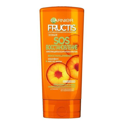 FRUCTIS Шампунь укрепляющий "SOS восстановление" для секущихся волос 400мл