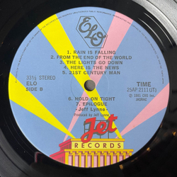 Винтажная виниловая пластинка LP ELO Electric Light Orchestra Time (Japan 1981) (No Obi) Ticket To The Moon