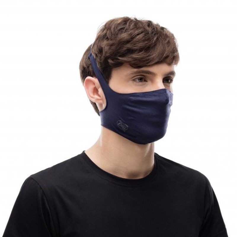 Маска защитная Buff Mask Solid Night Blue Фото 2